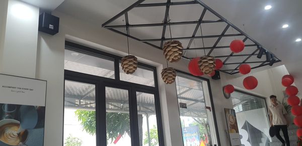 Loa Goldsound cho Ba Bích Coffee - Billiards,  Phù Cừ, Hưng Yên, amply 2 vùng 380w, bluetooth 5.0, 8 loa V23 - 23w, loa được thiết kế riêng cho quán, bật lớn không tạp âm, miễn phí công lắp đặt, bảo hành dài hạn 5 năm.