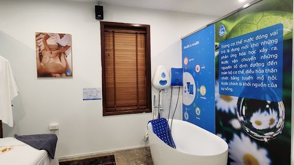 Loa Goldsound cho Thủy Liệu Pháp Seba, Đống Đa, Hà Nội, amply 2 kênh 380w, bluetooth 5.0, 8 loa 13w, loa được thiết kế riêng cho quán, bật lớn không tạp âm, miễn phí công lắp đặt, bảo hành dài hạn 5 năm