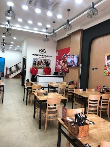 Loa Goldsound cho nhà hàng Truyền Thuyết Champong Gò Vấp - 전설의짬뽕, TP HCM, amply 2 kênh 380w, bluetooth 5.0, loa V24C - 24w, loa được thiết kế riêng cho quán, bật lớn không tạp âm, miễn phí công lắp đặt, bảo hành dài hạn 5 năm