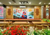 Loa Goldsound cho nhà hàng Mì Cay SEOUL Nguyễn Duy Trinh, Quận 2, amply 2 kênh 380w, bluetooth 5.0, loa V55c - 55w, loa được thiết kế riêng cho quán, bật lớn không tạp âm, miễn phí công lắp đặt, bảo hành dài hạn 5 năm