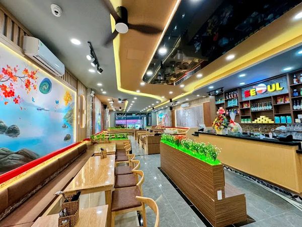 Loa Goldsound cho nhà hàng Mì Cay SEOUL Nguyễn Duy Trinh, Quận 2, amply 2 kênh 380w, bluetooth 5.0, loa V55c - 55w, loa được thiết kế riêng cho quán, bật lớn không tạp âm, miễn phí công lắp đặt, bảo hành dài hạn 5 năm