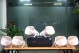 [Loa thông báo] Amply A917PU-100V-2K + 06 Ne20w, Amply hai vùng âm lượng, loa được thiết kế riêng, bật lớn không tạp âm, miễn phí công lắp đặt, bảo hành dài hạn 12 tháng.