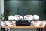 [Loa thông báo] Amply A917PU-100V-2K + 08 Ne20w, Amply hai vùng âm lượng, loa được thiết kế riêng, bật lớn không tạp âm, miễn phí công lắp đặt, bảo hành dài hạn 12 tháng.