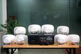 [Loa thông báo] Amply A917PU-100V-2K + 08 Ne20w, Amply hai vùng âm lượng, loa được thiết kế riêng, bật lớn không tạp âm, miễn phí công lắp đặt, bảo hành dài hạn 12 tháng.