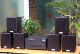 [Diện tích 120m2 + 02 Kênh] A384 Goldsound 2 vùng âm lượng 380w + 6 loa Goldsound V24C 24w, loa được thiết kế riêng cho quán, bật lớn không tạp âm, miễn phí công lắp đặt, bảo hành dài hạn 5 năm.