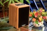 Loa để bàn HiFi Mini Goldsound G22, công suất 30w, Bass 3 inch, Tress 2 inch, bluetooth 5.0, cổng rca, khe usb, thiết kế loa thùng gỗ cao 22 cm, rộng 15 cm, sâu 15.5 cm. Bảo hành 12 tháng