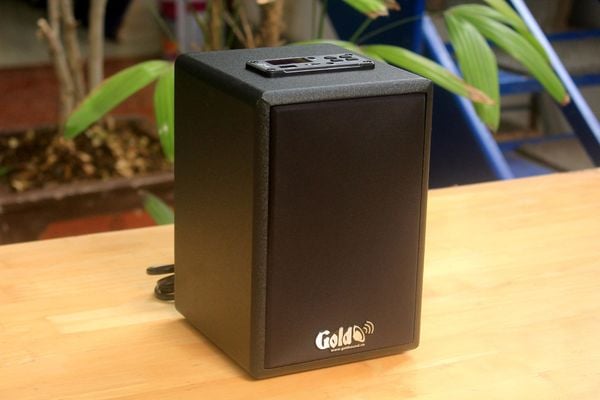 THANH LÝ Loa bluetooth 30w Goldsound (bluetooth 5.0, AUX, usb) - BH 6 tháng