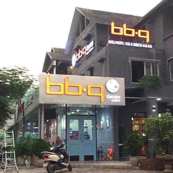 Nhà hàng BBQ Blackball Tây Nam Linh Đàm lắp đặt âm thanh của Goldsound