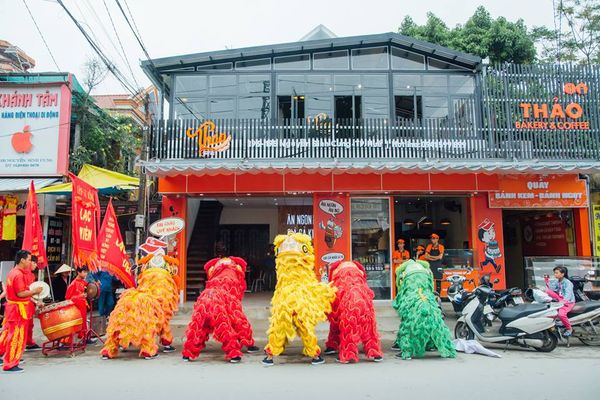 Loa Goldsound lắp đặt cho Thảo Bakery & Coffee - Nguyễn Sinh Cung