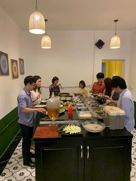 Loa cho nhà hàng Buffet chay Ngọc Thiên Đường