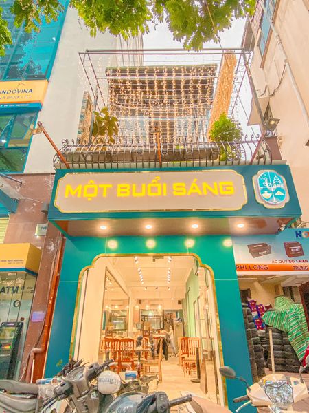 Loa Goldsound cho quán nhà hàng Một Buổi Sáng, Hoàn Kiếm, Hà Nội, Amply 4 - 6 vùng âm lượng, loa được thiết kế riêng cho quán, bật lớn không tạp âm, miễn phí công lắp đặt, bảo hành dài hạn 5 năm.