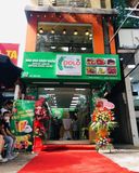Loa nhà hàng loa cafe Loa Goldsound lắp đặt âm thanh tại DoLo Foods, Dịch Vọng Hậu, Hà Nội