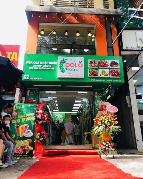 Loa nhà hàng loa cafe Loa Goldsound lắp đặt âm thanh tại DoLo Foods, Dịch Vọng Hậu, Hà Nội