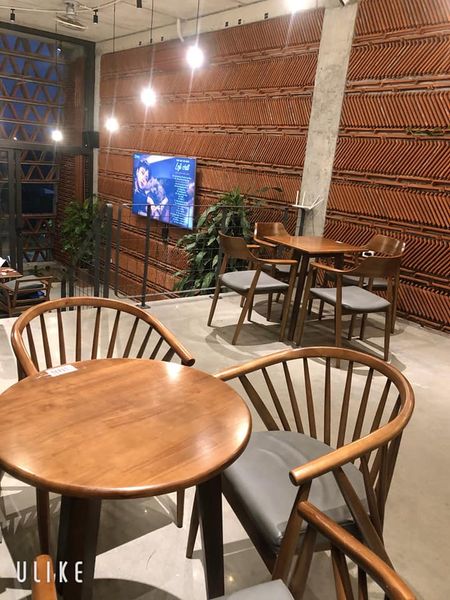 Loa cafe loa nhà hàng Loa Goldsound lắp đặt âm thanh tại Cafe Ngói, Hà Nội