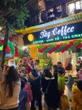 Loa Goldsound cho Tây Coffee, Mê Linh, Hà Nội, amply 2 kênh 1800w, bluetooth 5.0, loa V130-130w, loa được thiết kế riêng cho quán, bật lớn không tạp âm, miễn phí công lắp đặt, bảo hành dài hạn 5 năm