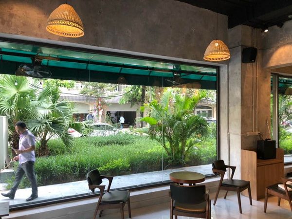 Loa coffee lắp đặt âm thanh cho 5 Coffee An Khánh, Hà Nội