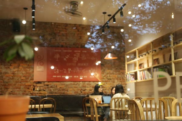 Loa cafe Loa Goldsound lắp đặt tại BitterSweet Coffee Thái Thịnh, Đống Đa Hà Nội