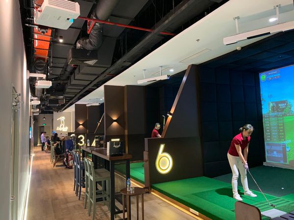 Loa Goldsound cho GOLF 1 Studio, Golden Park, Cầu Giấy, Hà Nội, Amply 4 - 6 vùng âm lượng, loa được thiết kế riêng cho không gian quán, miễn phí công lắp đặt, bảo hành dài hạn 5 năm.