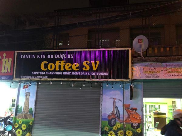 Loa Goldsound lắp đặt âm thanh cho quán COFFEE SV, Hai Bà Trưng, Hà Nội