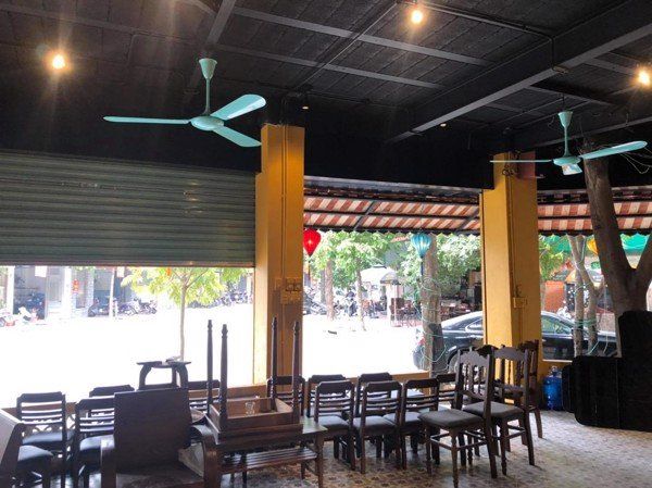 Loa cafe hệ thống loa Goldsound lắp đặt cho Sứ Cafe, Hoàng Mai, Hà Nội