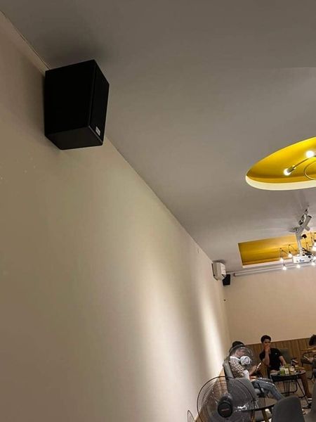 Loa cafe Hệ thống loa Goldsound lắp đặt cho quán Fuly