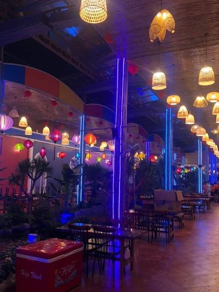 Loa nhà hàng Loa Goldsound lắp đặt hệ thống âm thanh cho nhà hàng ẩm thực Hoà Phú, Củ Chi, tp Hồ Chí Minh