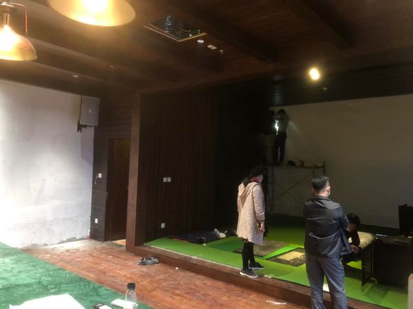 Loa Goldsound cho Golf game, Triều Khúc, Hà Nội, amply 2 kênh 1200w, bluetooth 5.0, loa V238 - 238w, loa được thiết kế riêng cho quán, bật lớn không tạp âm, miễn phí công lắp đặt, bảo hành dài hạn 5 năm