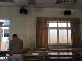 Loa cho Trường Đại Học Nội Vụ Hà Nội: Âm ly có thể điều chỉnh được âm lượng của âm thanh phát ra cho từng khu vực trong lớp, âm thanh luôn rõ ràng, chuyên cho giảng dạy.