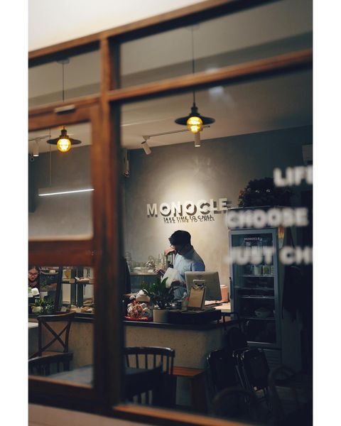 Lắp đặt loa cho quán cafe Goldsound set up âm thanh cho Monocle, Hà Nội