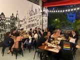 Loa Goldsound cho BRUX-Belgian Capital Beer, Q. Tân Bình, TP. HCM, amply 2 kênh 900w, bluetooth 5.0, loa V130-130w, loa được thiết kế riêng cho quán, bật lớn không tạp âm, miễn phí công lắp đặt, bảo hành dài hạn 5 năm