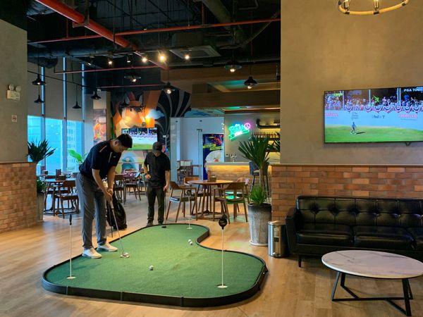 Loa cho phòng golf Goldsound lắp đặt loa cho GOLF 1 Studio, Cầu Giấy, Hà Nội