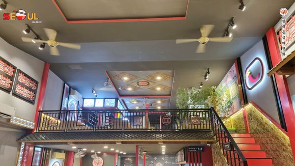 Loa Goldsound cho Seoul Thủ Đức - 478 Lê Văn Việt, amply 2 kênh 900w, bluetooth 5.0, loa VAT38-38w, loa được thiết kế riêng cho quán, bật lớn không tạp âm, miễn phí công lắp đặt, bảo hành dài hạn 5 năm