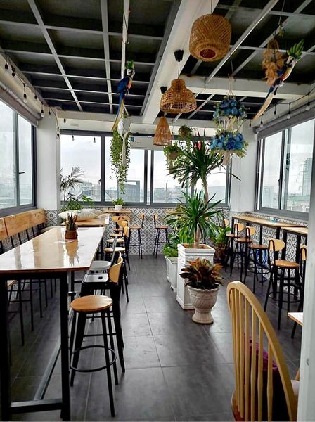 Loa Goldsound cho HẺM Rooftop, Bình Tân, amply 2 kênh 900w, bluetooth 5.0, loa V130-130w, loa ngoài trời V130NT-130w, loa được thiết kế riêng cho quán, bật lớn không tạp âm, miễn phí công lắp đặt, bảo hành dài hạn 5 năm