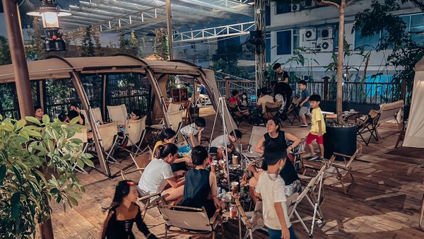 Loa Goldsound cho SQUARE 39 BBQ & Beers, Quận 2, TP.HCM, loa được thiết kế riêng cho quán, bật lớn không tạp âm, miễn phí công lắp đặt, bảo hành dài hạn 5 năm