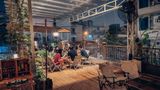 Loa Goldsound cho BBQ SQUARE 39, Quận 2, amply 2 kênh 1200w, bluetooth 5.0, loa ngoài trời V130NT-130w, loa được thiết kế riêng cho quán, bật lớn không tạp âm, miễn phí công lắp đặt, bảo hành dài hạn 5 năm