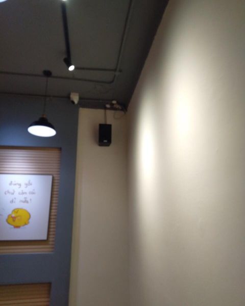 Loa Goldsound cho Tiệm Cơm Gà Hai Anh Em, Suối Hoa, TP Bắc Ninh, amply 2 kênh 380w, bluetooth 5.0, loa V40C-40w, loa được thiết kế riêng cho quán, bật lớn không tạp âm, miễn phí công lắp đặt, bảo hành dài hạn 5 năm