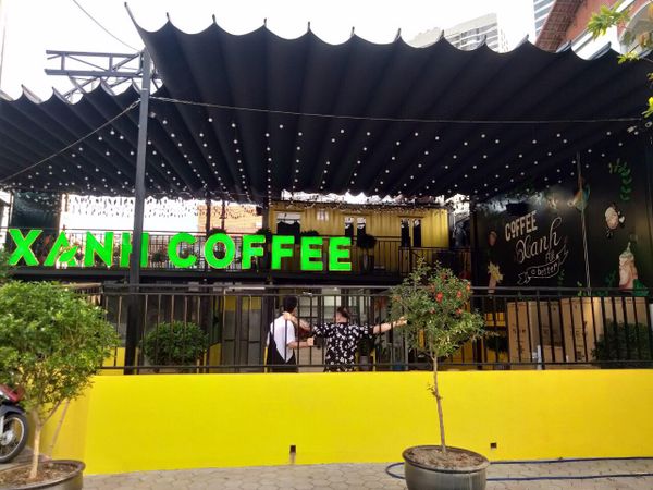 Loa coffee Goldsound hoàn thiện hệ thống âm thanh cho Xanh Coffee, TT Đông Anh, Hà Nội