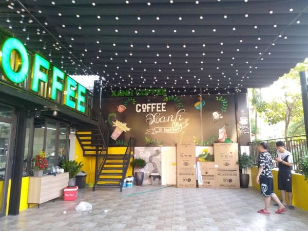 Loa Goldsound cho Xanh Coffee, TT Đông Anh, Hà Nội, Amply 4 - 6 vùng âm lượng, loa được thiết kế riêng cho quán, bật lớn không tạp âm, miễn phí công lắp đặt, bảo hành dài hạn 5 năm.