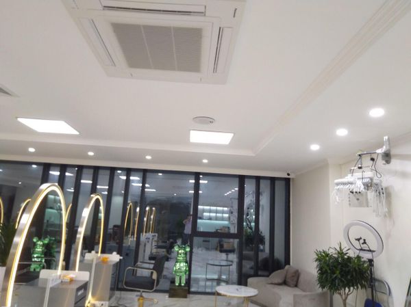 Loa Goldsound cho 1900 Hair Salon, amply 2 kênh 380w, bluetooth 5.0, loa VAT38-38w, loa được thiết kế riêng cho quán, bật lớn không tạp âm, miễn phí công lắp đặt, bảo hành dài hạn 5 năm