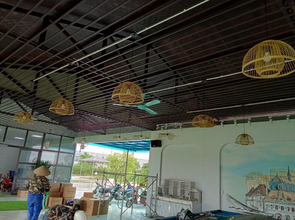 Loa Goldsound cho quán cafe tại Vân Trung, Việt Yên, Bắc Giang, loa được thiết kế riêng cho quán, bật lớn không tạp âm, miễn phí công lắp đặt, bảo hành dài hạn 5 năm
