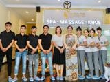 Loa Goldsound cho trung tâm chăm sóc sức khoẻ Spa - Massage - Khoẻ, Quận 9, TP HCM, loa được thiết kế riêng cho quán, bật lớn không tạp âm, miễn phí công lắp đặt, bảo hành dài hạn 5 năm