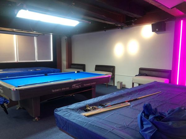 Loa Goldsound cho quán bi-a Club tại Hoàng Hoa Thám, Ba Đình, Hà Nội, amply 2 kênh 1200w, bluetooth 5.0, loa V130 - 130w, loa được thiết kế riêng cho quán, bật lớn không tạp âm, miễn phí công lắp đặt, bảo hành dài hạn 5 năm