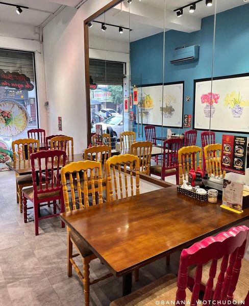 Loa Goldsound cho quán nhà hàng Một Buổi Sáng, Hoàn Kiếm, Hà Nội, Amply 4 - 6 vùng âm lượng, loa được thiết kế riêng cho quán, bật lớn không tạp âm, miễn phí công lắp đặt, bảo hành dài hạn 5 năm.