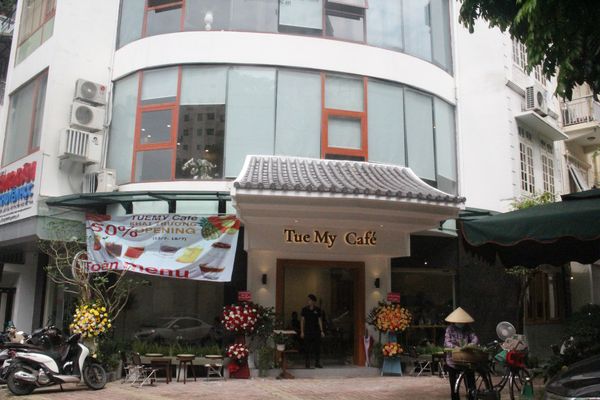 Loa cafe Goldsound lắp đặt âm thanh cho Tue My Cafe, Hà Nội