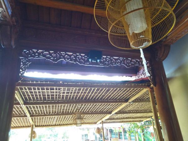 Loa Goldsound cho nhà hàng Lẩu Cua Đồng Không Tên, Hà Nội, amply 2 kênh 1200w, bluetooth 5.0, loa V50NT-50w, loa được thiết kế riêng cho quán, bật lớn không tạp âm, miễn phí công lắp đặt, bảo hành dài hạn 5 năm