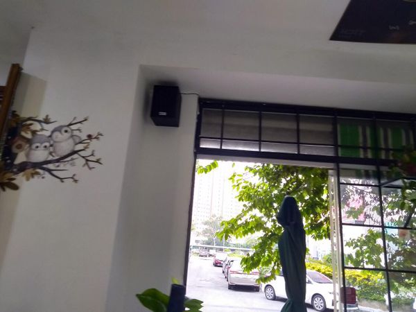 Loa coffee Goldsound lắp đặt âm thanh cho Thanh Nhàn Coffee & Milk tea, Cầu Giấy, Hà Nội