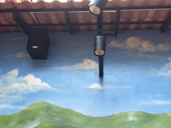 Loa nhà hàng Cối Đá, TP Đà Nẵng, loa được thiết kế riêng cho quán, bật lớn không tạp âm, miễn phí công lắp đặt, bảo hành dài hạn 5 năm