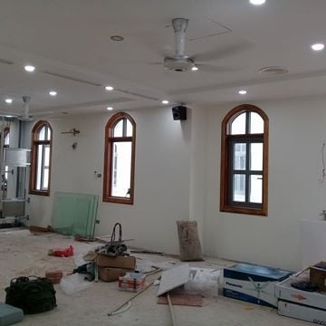 Loa Goldsound cho Nhà hàng Hà Phương,  amply 2 vùng 700w, bluetooth 5.0, loa V40-40w, loa được thiết kế riêng cho quán, bật lớn không tạp âm, miễn phí công lắp đặt, bảo hành dài hạn 5 năm.