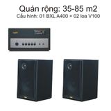 Loa nhà hàng: Gold4Cafe (Từ 65 - 85m2) Loa Quán Cafe, Trà Sữa, Spa