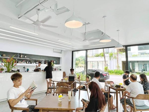 Loa cho Joy Villa hotel & coffee,  amply 2 vùng 900w, bluetooth 5.0, loa V58c-58w, loa được thiết kế riêng cho quán, bật lớn không tạp âm, miễn phí công lắp đặt, bảo hành dài hạn 5 năm.